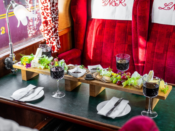 Cheese & Wine Experience - On-Train Dining