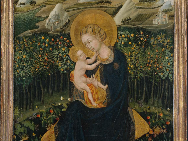 Sienese Painting in Egg Tempera