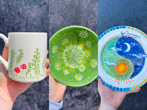 Pottery Painting with the Earth