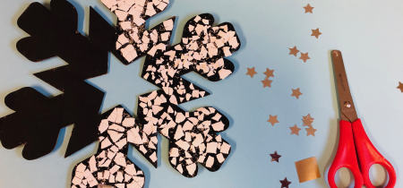 Children’s Snowflake Mosaic Workshop