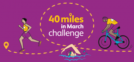 40 miles in March Challenge