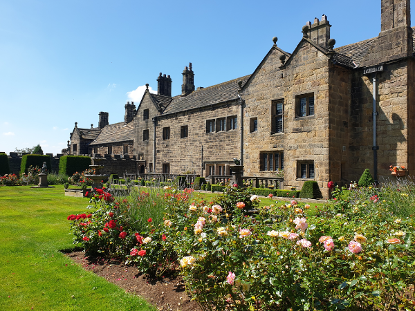 Rose Garden at Hoghton Tower