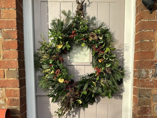 Christmas wreath workshop