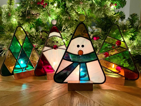 Christmas Tealight Stained Glass Workshop