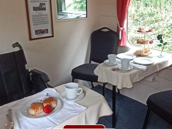 Cream Tea Wheelchair User or Additional Needs Customer Tickets.