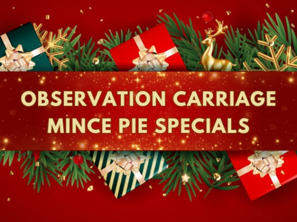Observation Carriage Mince Pie Specials