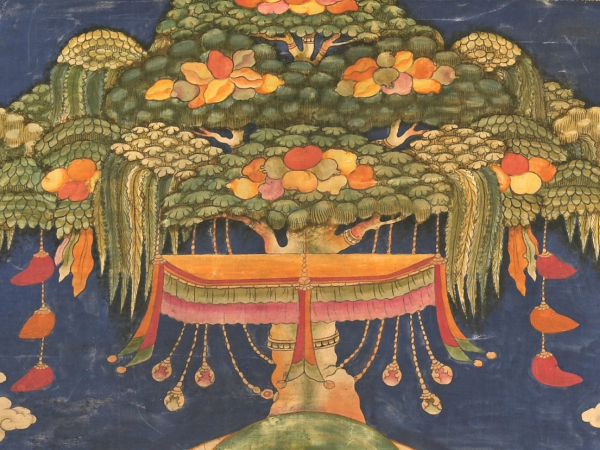 Paint Kalpavriksha, the Wish-Fulfilling Tree
