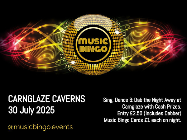Music Bingo ~ 30th July 2025
