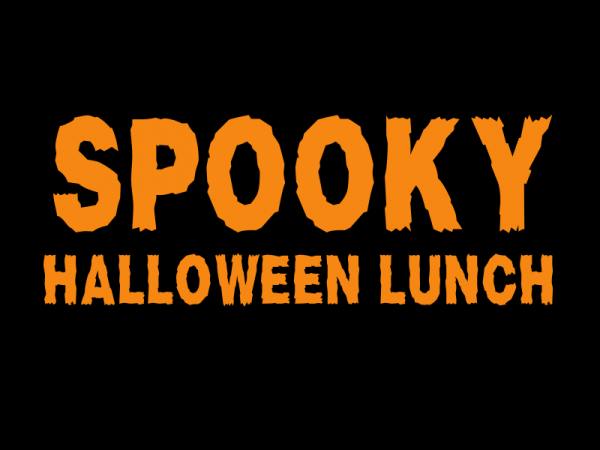 Spooky Halloween Lunch
