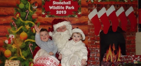 Santa's Grotto at Stonehall Wildlife Park 2023