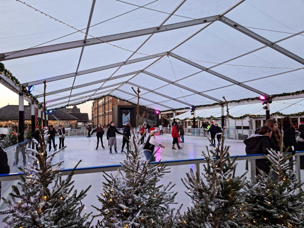 Open air Ice Skating