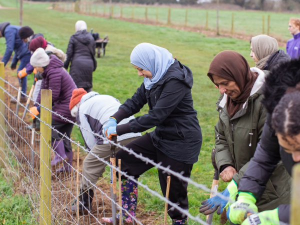 Wetland Arc Project: Community Tree Planting
