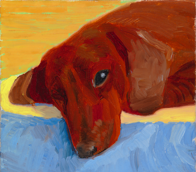 lucian freud dog