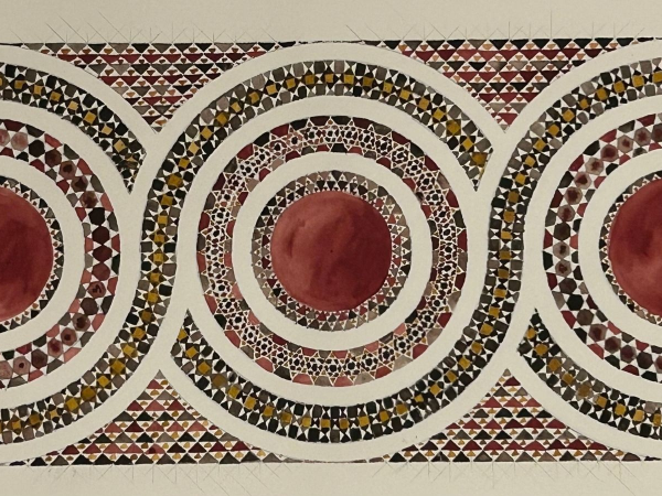 Cosmatesque Ornament from the Capella Palatina