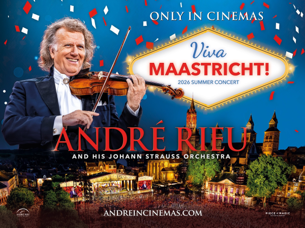 Andre Rieu's 2026 Summer Concert: Viva Maastricht! on 16/08/2026