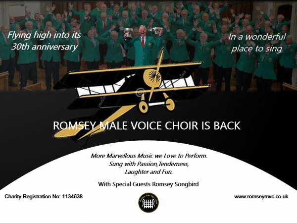 Romsey Male Voice Choir Concert - 27 September 2025