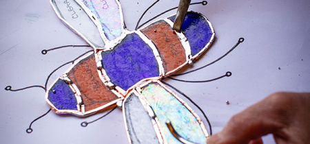 Copper Foil Stained Glass with Sarah Davis 2025