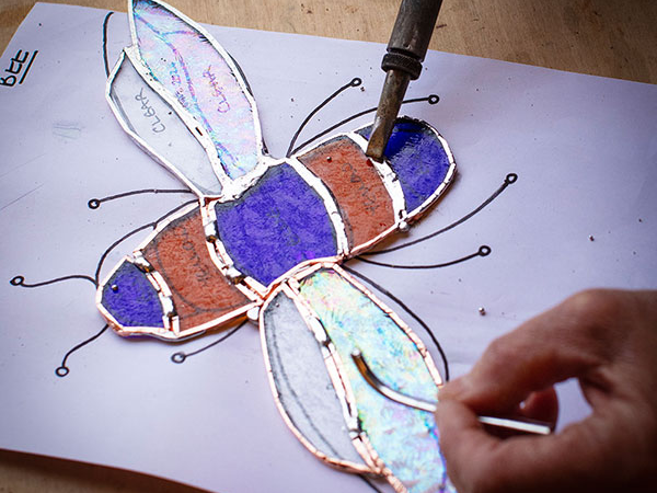 Copper Foil Stained Glass with Sarah Davis 2025