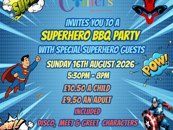 Superhero BBQ Party