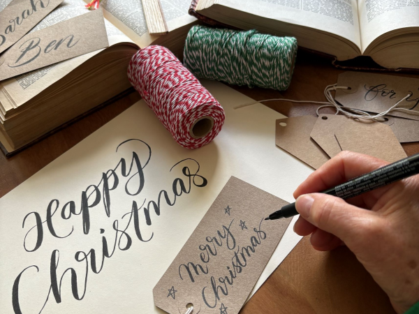 Christmas Calligraphy Yarnton 25th November