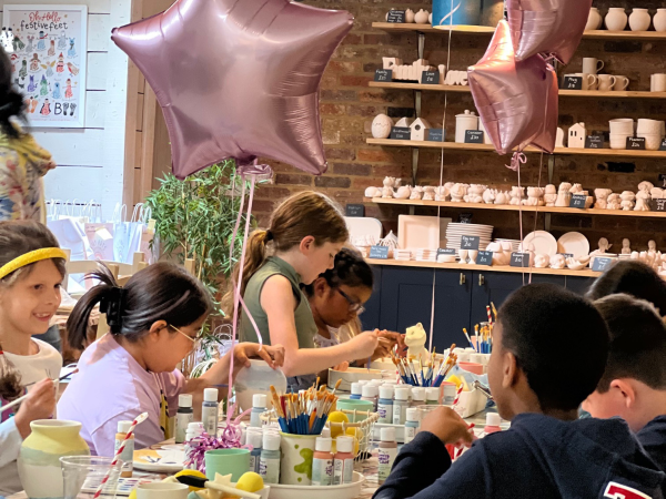Pottery Painting Studio Parties at Yarnton