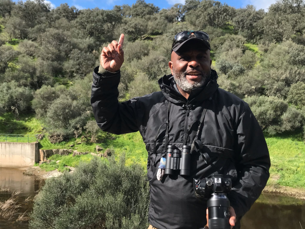 David Lindo's 20th anniversary birdwalking event (Llanelli)