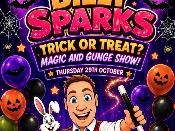 Billy Sparks | Trick or treat | Magic and Gunge Show!