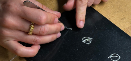 Filigree Technique with Filipa Oliveira, Mon 30 Sept and Tues 1 Oct 2024, 9.30am - 4.30pm, £349 (8 places), The Goldsmiths’ Cntr