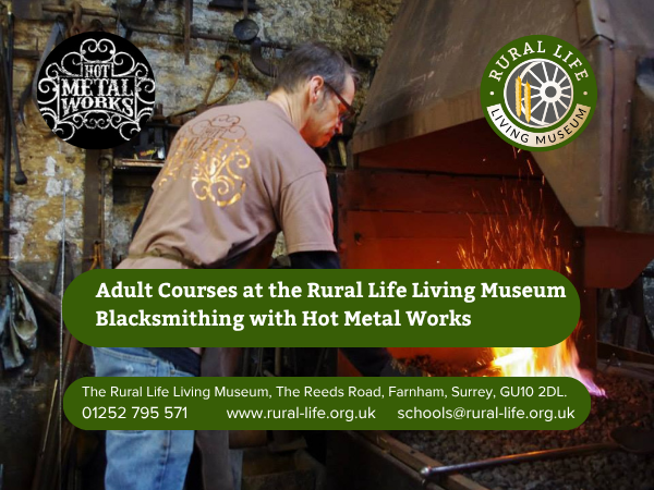 Adult Course - Blacksmithing, from Rural Life Living Museum
