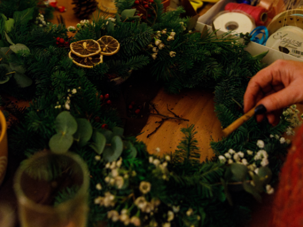 Family Festive Floral Workshop with Blooming Edens