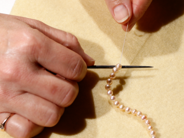 Traditional Pearl Stringing with Anja Moehler, Fri 12 March 2027, 9.30am – 4.30pm, £199 (8 places), The Goldsmiths’ Centre