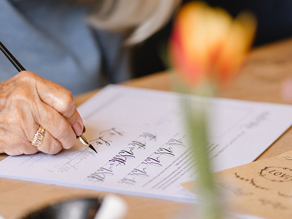 Modern Calligraphy Workshop with Mellor & Rose 2025