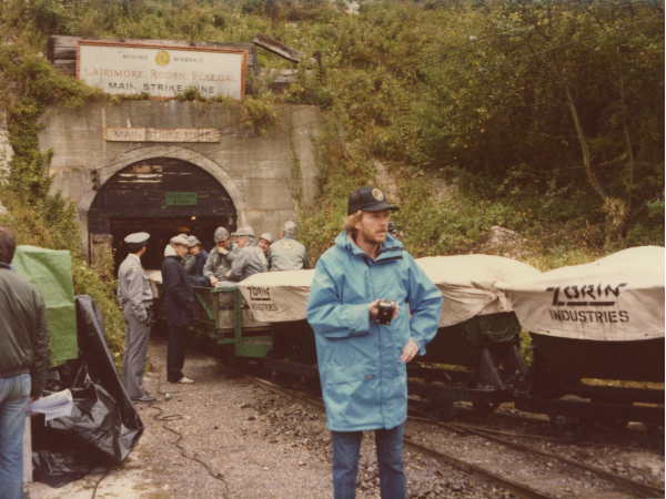 18 June - Filming James Bond 007 A View to a Kill at Amberley Chalk Pits