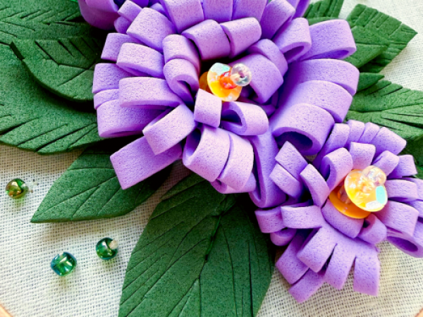 3D Floral Embellishment Workshop at Barton Grange