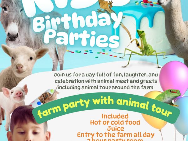 Animal Experience Birthday Package