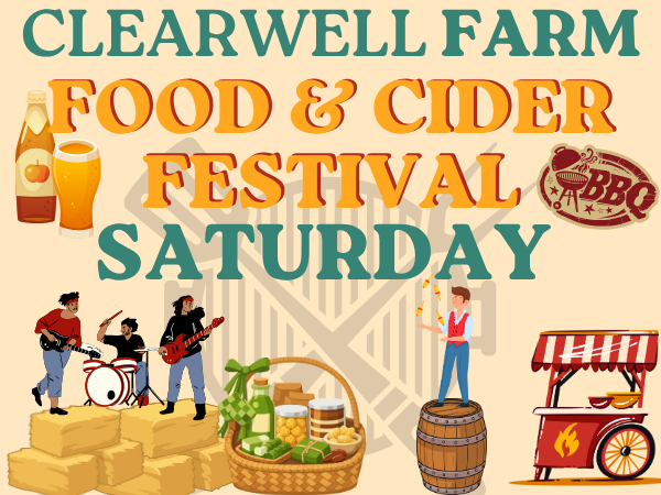 Saturday 1st August - The Cider & Food Festival