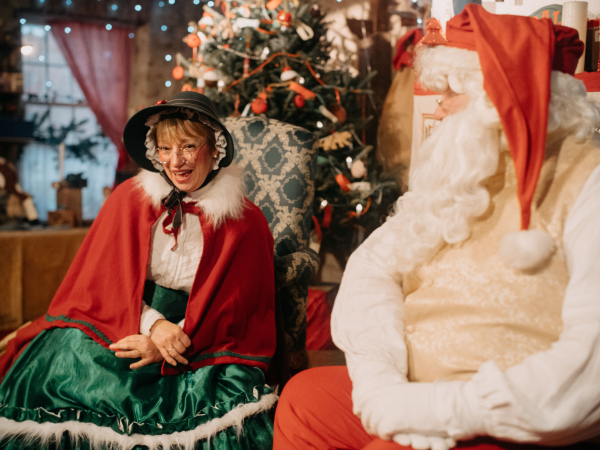 Visit Father Christmas and his Elves at Ulster American Folk Park, Omagh