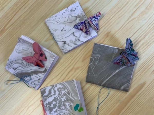 Paper Marbling - Family Art Workshop