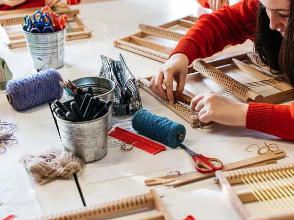 Experimental Weaving Workshop for 11–16s