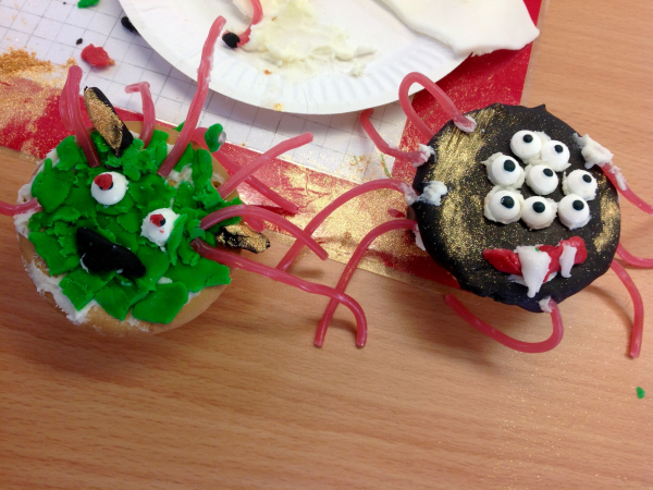 Creepy Corinium Cupcakes
