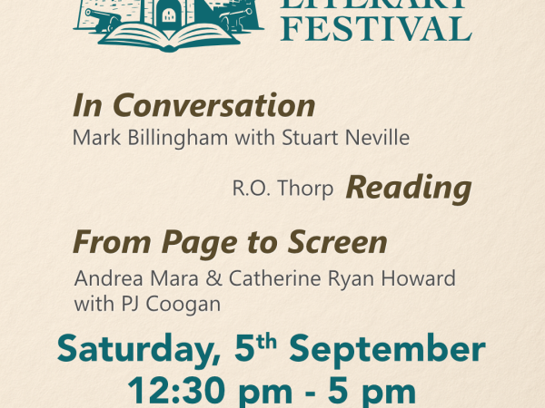 Literary Festival Saturday: 'In Conversation' & 'From Page to Screen'