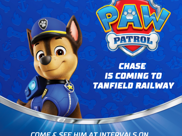 PAW Patrol Chase Visits! Train Tickets (North East England)