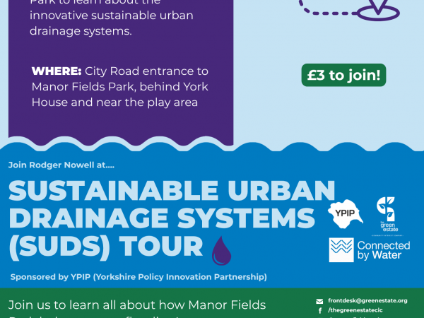 Water Wizardry at Manor Fields Park - Sustainable Urban Drainage Systems Tour