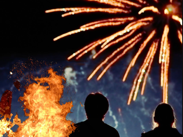 Low Noise Fireworks & Bonfire Party