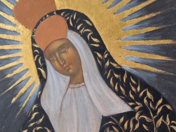 Icon Painting: Our Lady of the Gate of Dawn