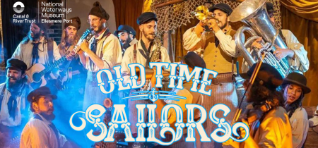 OLD ONE 'Old Time Sailors' in concert at the National Waterways Museum, Ellesmere Port. Friday 17 May 2024