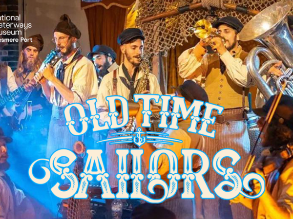 OLD ONE 'Old Time Sailors' in concert at the National Waterways Museum, Ellesmere Port. Friday 17 May 2024