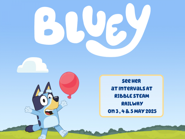Bluey Visits Preston Train Tickets (Lancashire)