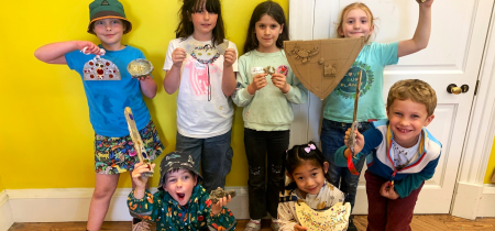 Easter Art Camps -  Perfect Portraits and Curious Cats