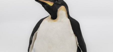 Make a clay penguin - family clay art workshop